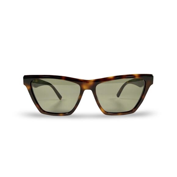 Saint Laurent Tortoise Logo Sunglasses SL M103 main image 4